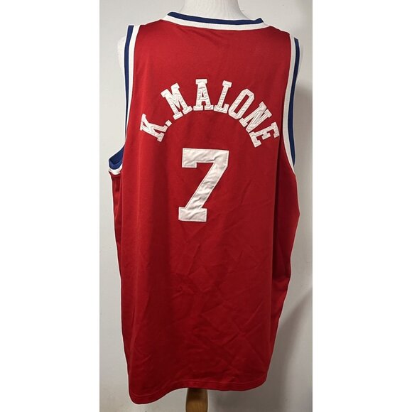 Karl Malone #7 1988 NBA All-Star Jersey Mitchell & Ness Hardwood Classics Sz 56 - Picture 3 of 15